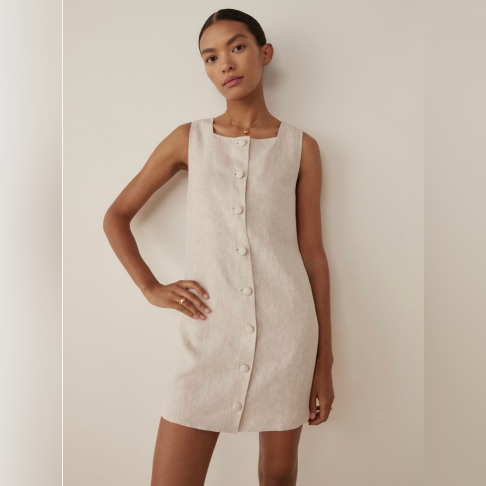 Reformation Danna Linen Dress